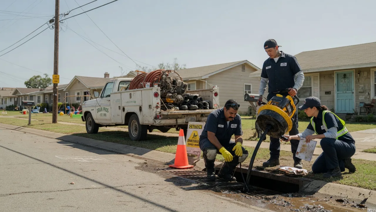 Drain Cleaning in Bynum, TX near me